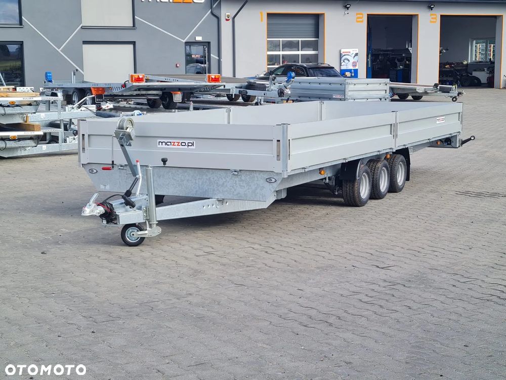 Niewiadów Dostawa Przyczepo-laweta 600x210 cm DMC3500kg BURTY ALUMINIOWE, KOŁO ZAPASOWE, AMORTYZATORY OSI - 3