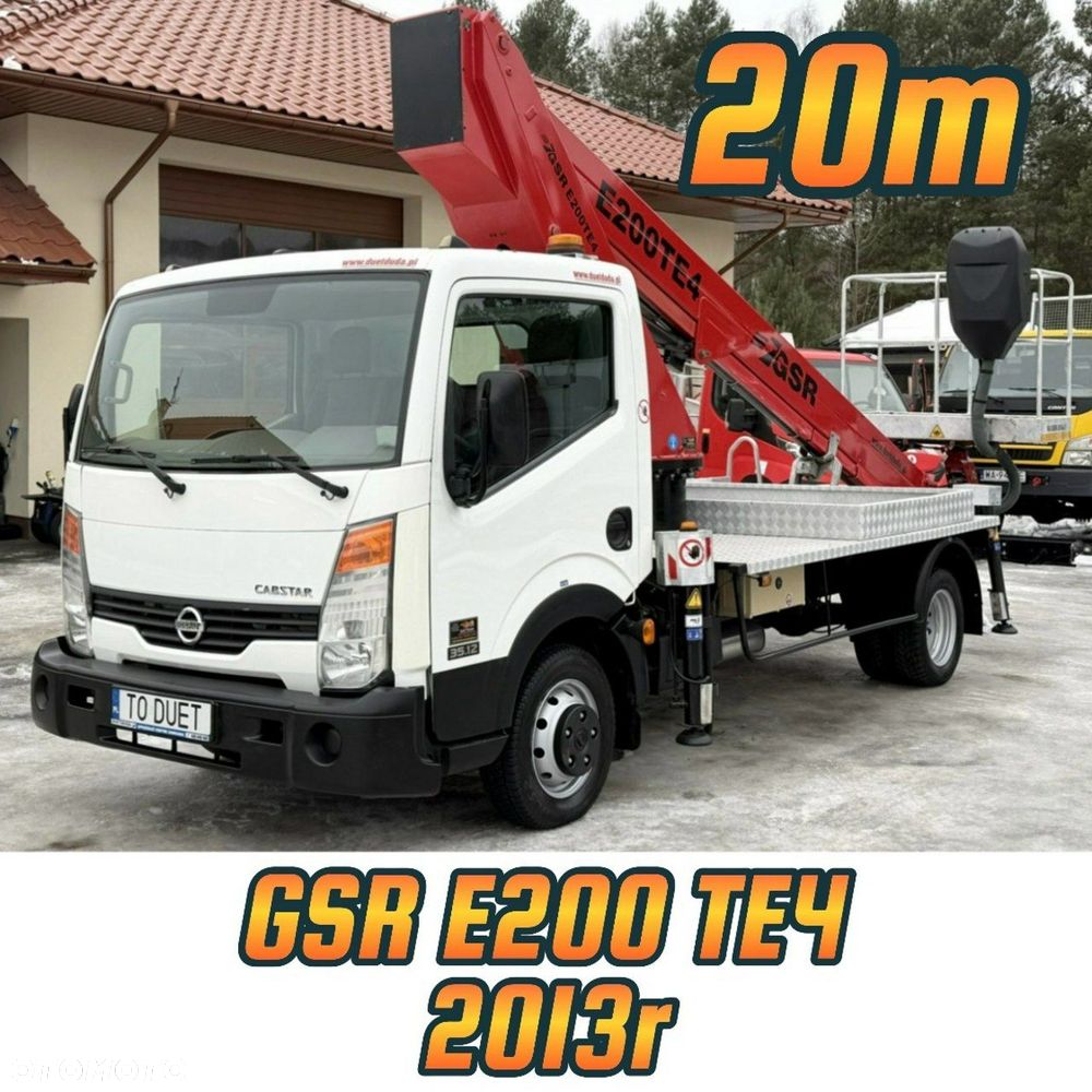 Nissan Zwyżka Podnośnik Koszowy 4X4 CABSTAR MAXITY SPRINTER - 40