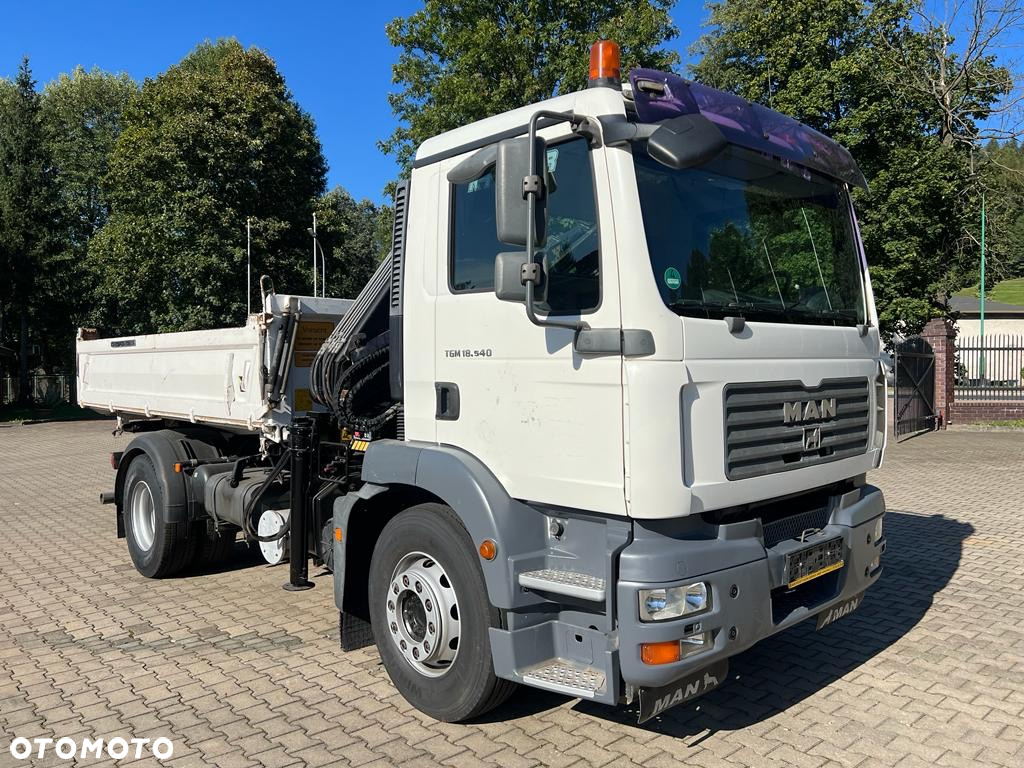 MAN 18.240 TGM wywrotka 3-str. z HDS HIAB 099, manual - 9