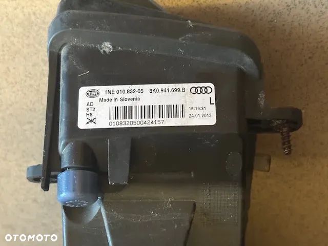 HALOGEN LEWY PRZÓD AUDI A4 B8 LIFT 8K0941699B - 6