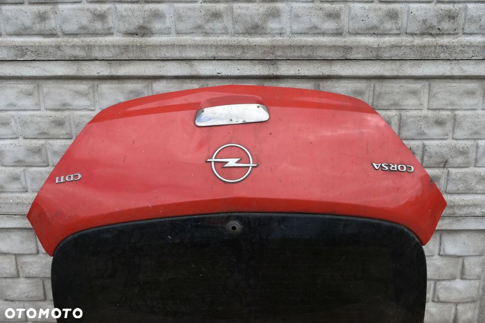 KLAPA BAGAŻNIKA OPEL CORSA D 3D - 8