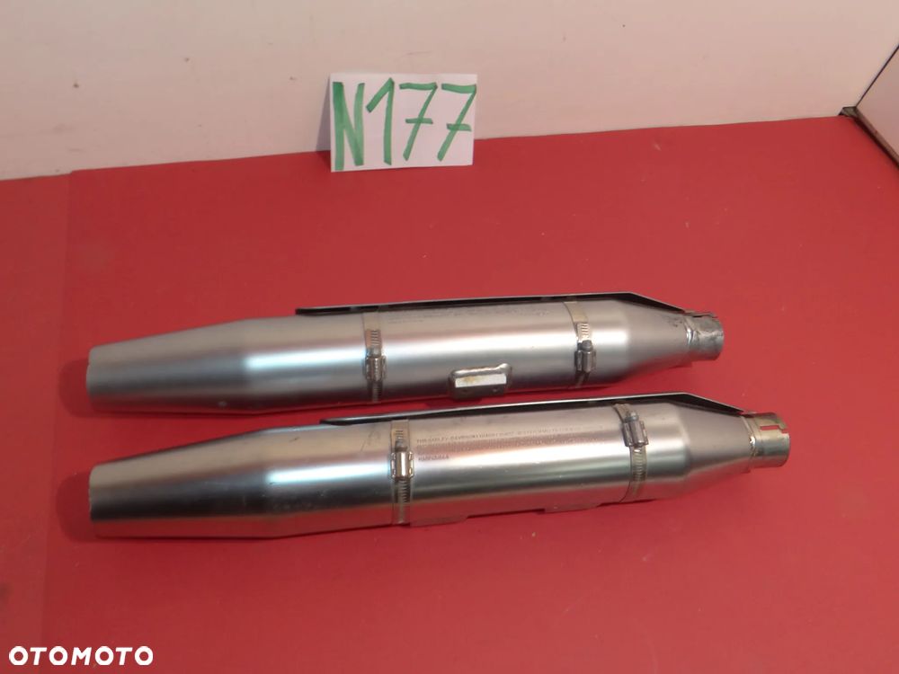 N177  HARLEY DAVIDSON TŁUMIK TŁUMIKI WYDECH SOFTAIL HARITAGE FAT BOY HARFXS1584 1688 - 7