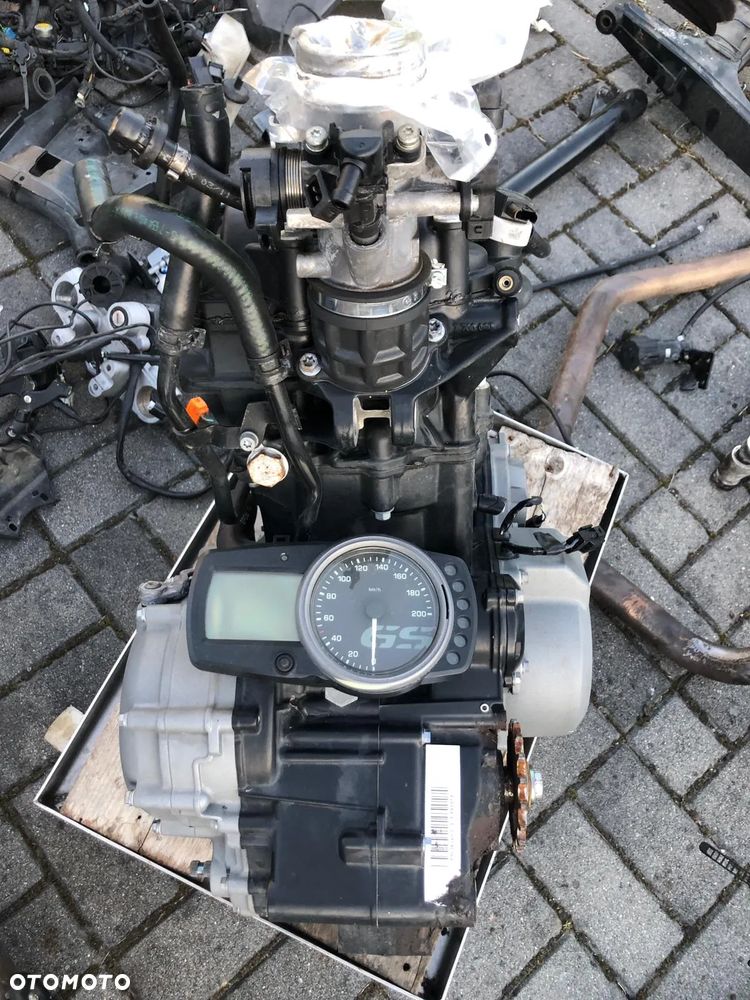 BMW G 650 GS pług osłona bok uchwyt  pompa - 4