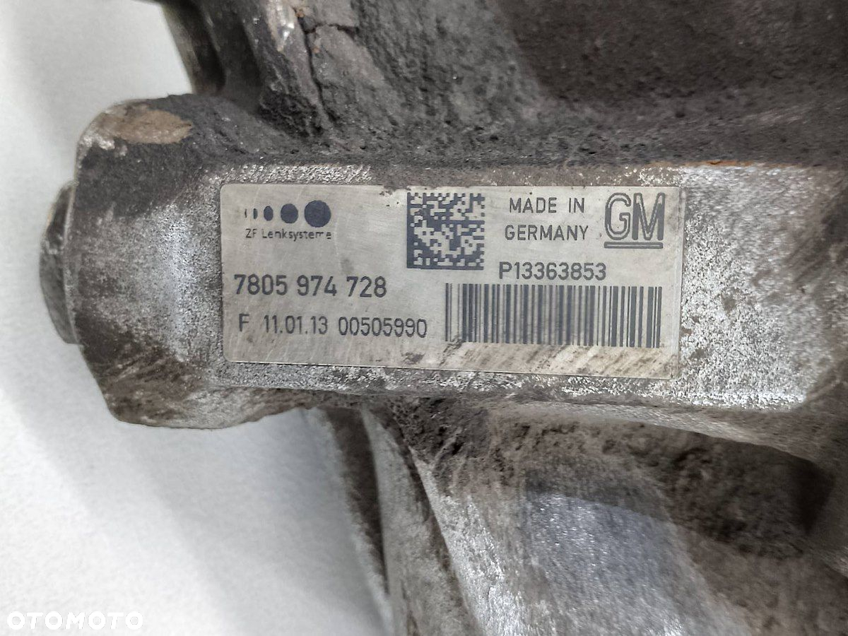 MAGLOWNICA KIEROWNICY ELEKTRYCZNA OPEL ASTRA J 13363853  7805974728 1.7 - 5