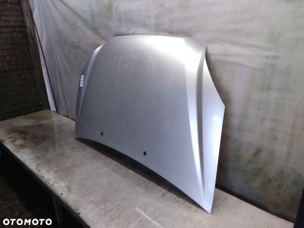 / MASKA POKRYWA SILNIKA DO KIA CARENS III 3 SREBRNA - 3