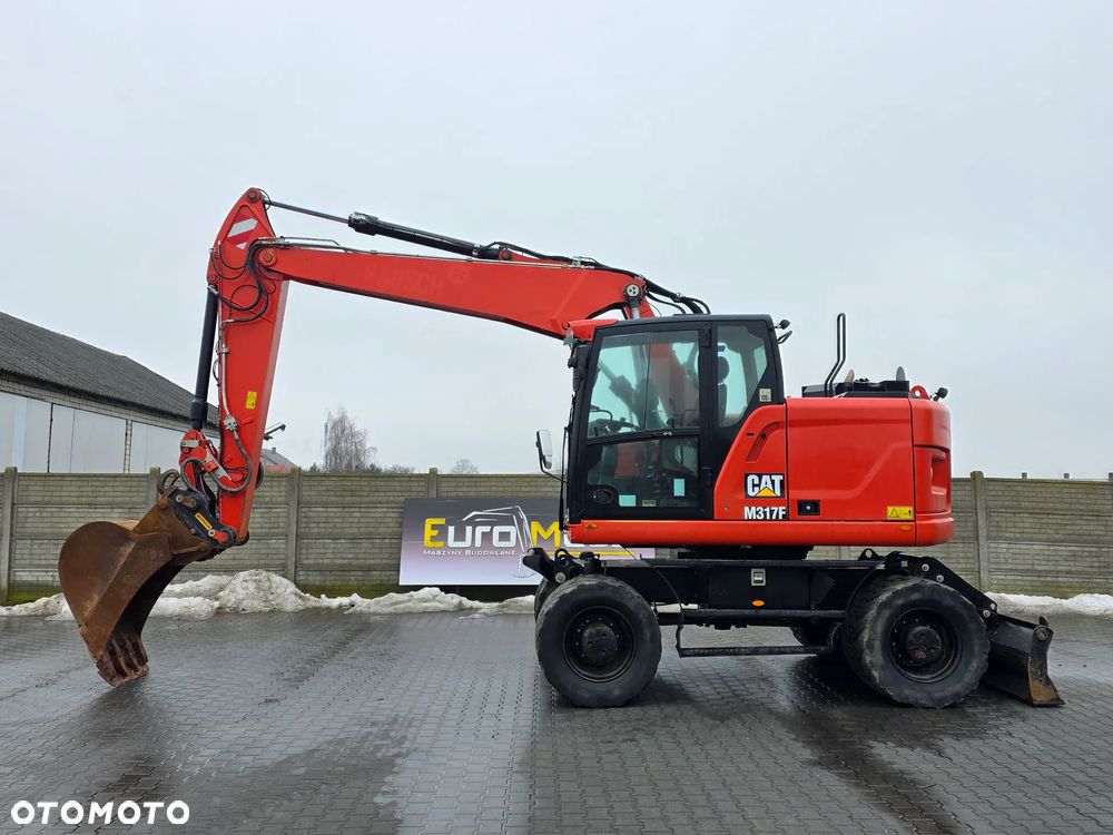 Caterpillar M317F, 2019 ROK, 5600 MTH, OIL QUICK - 3