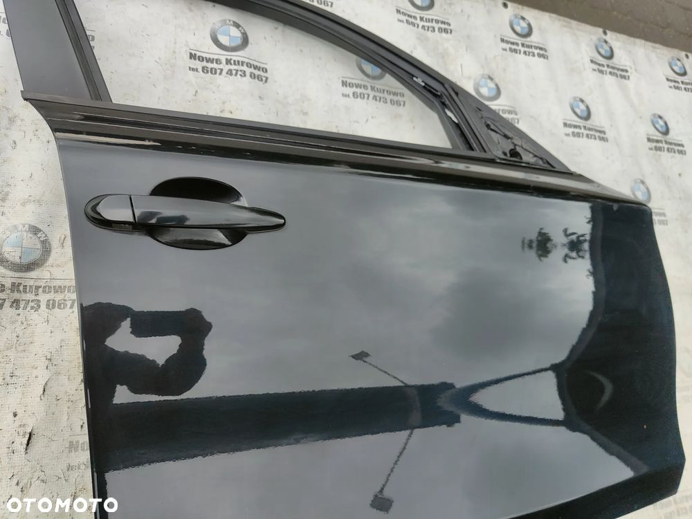 BMW E87 Drzwi prawe przednie przód Black Sapphire 475 - 5