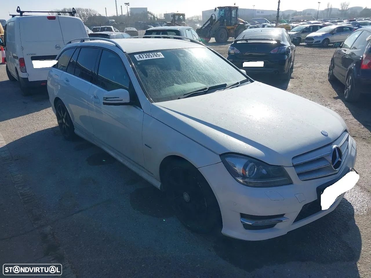 .Mercedes Benz C220 2.2 CDI BlueEFFICIENCY Sport W204 651911 Xenon Para Peças - 1