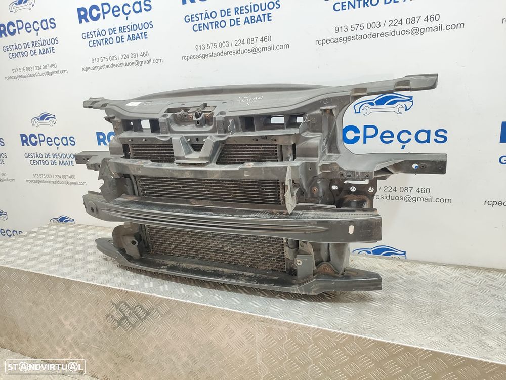 Frente Fibra Completa Radiador Termoventilador Reforço  VW Touran 1T MK1 Diesel Original - 4