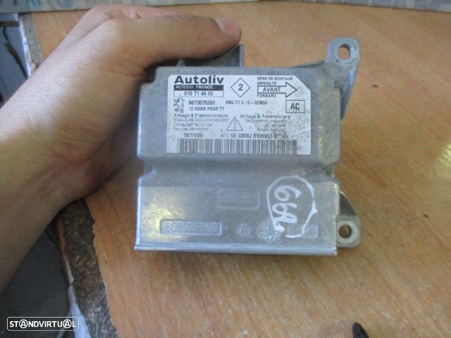 Modulo Airbag 9673575280 PEUGEOT 308 2009 - 3