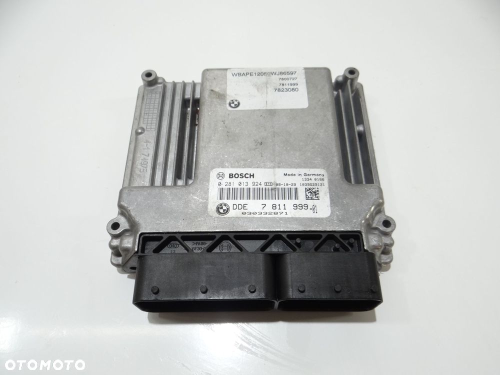 KOMPUTER STEROWNIK SILNIKA BMW X3 E83 LIFT N47 7811999 - 1