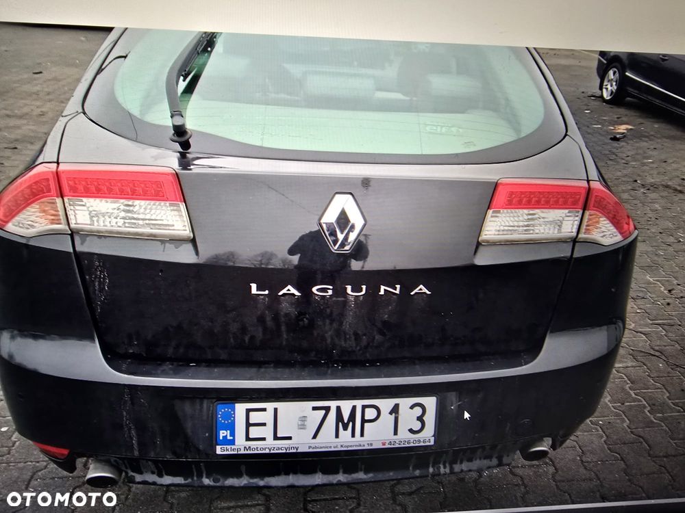 renault laguna III lift NV676 maska zderzak lampa grill błotnik drzwi zbiornik paliwa szyba - 7