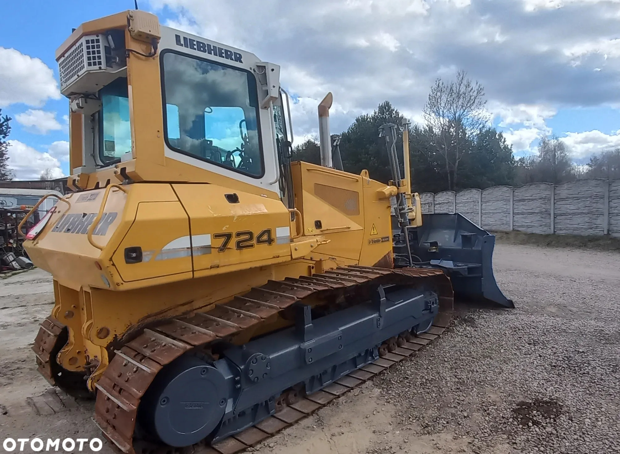 Liebherr 724 XL rok prod 2015,Pług 6poz TRIMBLE 3D Niwelacja 19ton - 4