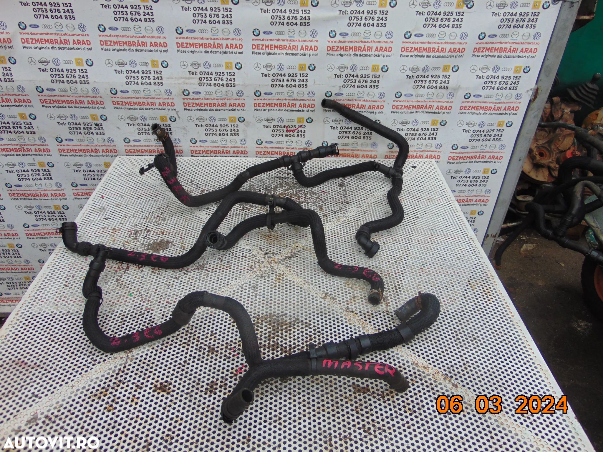 Furtun apa Renault Master 2.3 opel movano nissan nv400 furtune racire apa euro 5 ruto 6 - 1