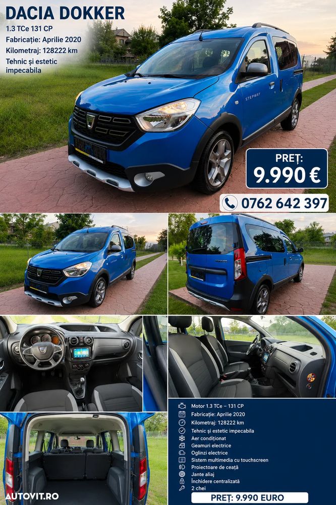 Dacia Dokker TCe 130 GPF Stepway - 1