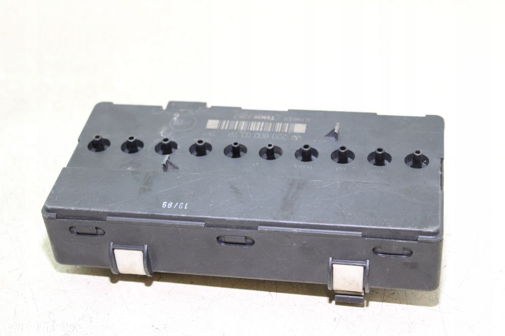 POMPKA MASAŻU FOTELA W220 W215 2208000378 POMPA STEROWNIK - 4