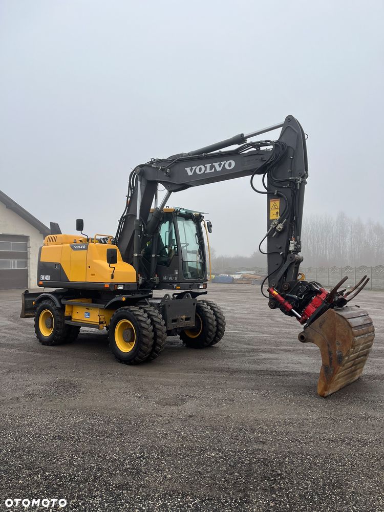Volvo EW 140 D / ROTOTILT + SZCZYPCE / SPROWADZONA / KOPARKA KOŁOWA / EW 160 D - 8