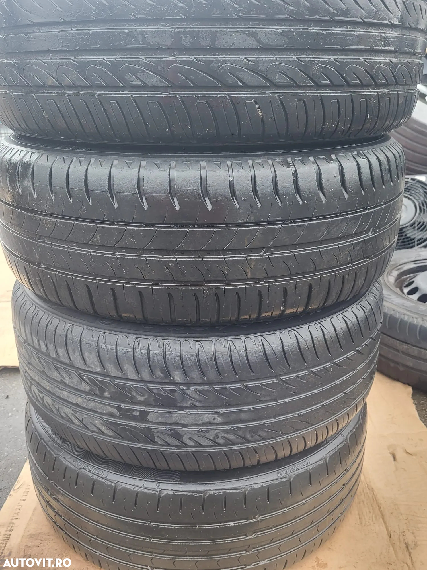 Jante aliaj cu anvelope Dacia Sandero 195/55R16 - 2