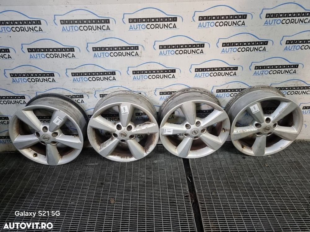 Jante aliaj Nissan Qashqai 2007 - 2010 (1393) R17 Et 55 5*115 - 1