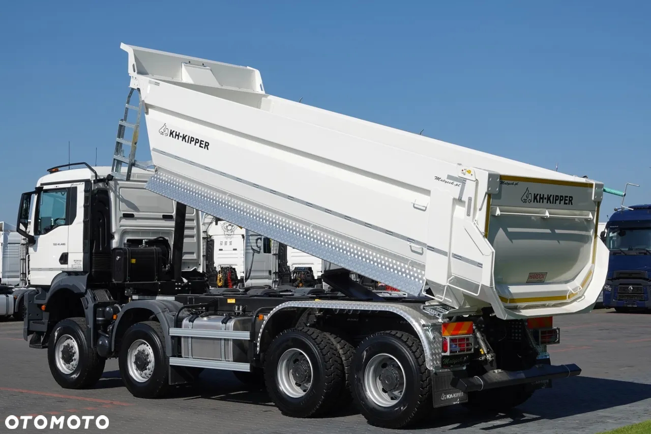 MAN TGS 41.480 / 8X8 / WYMIEŃ SWÓJ STARY NA NOWY / WYWROTKA TYLNOZSYPOWA / KH-KIPPER / MANUAL / FABRYCZNIE NOWA - 2024 R / DOSTĘPNY OD RĘKI - 6