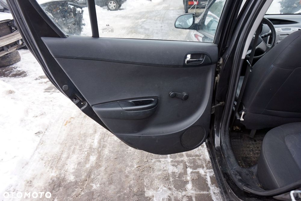 DRZWI TYLNE LEWE I20 I 5D HB FR  CZARNY HYUNDAI 2008-2012 - 9