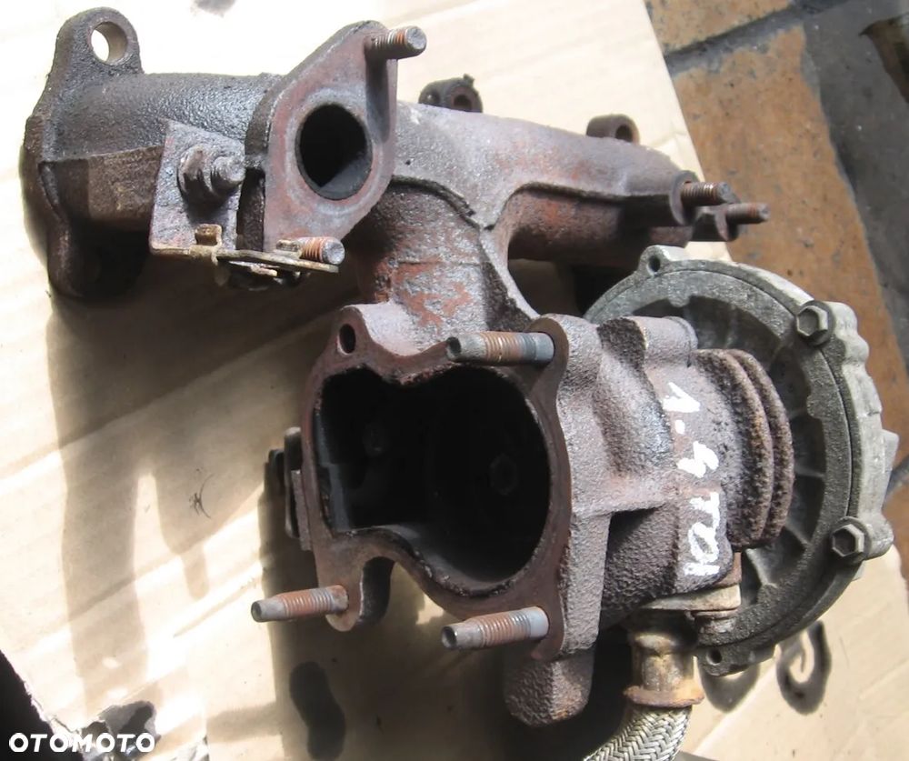 turbo sprężarka POLO FABIA 1.4 TDI volkswagen skoda turbina 3 cylindry traktor - 4