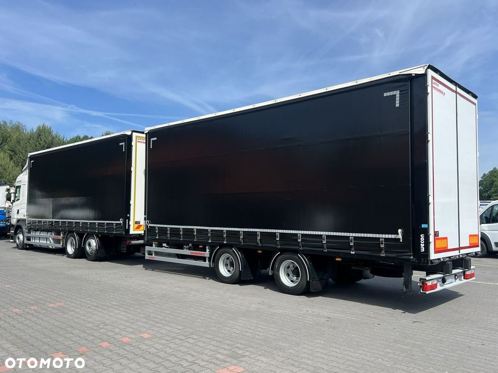 Scania R410 bez EGR Zabudowy Wecon 120m Dach Podnoszony  Zestaw Tandem - 7