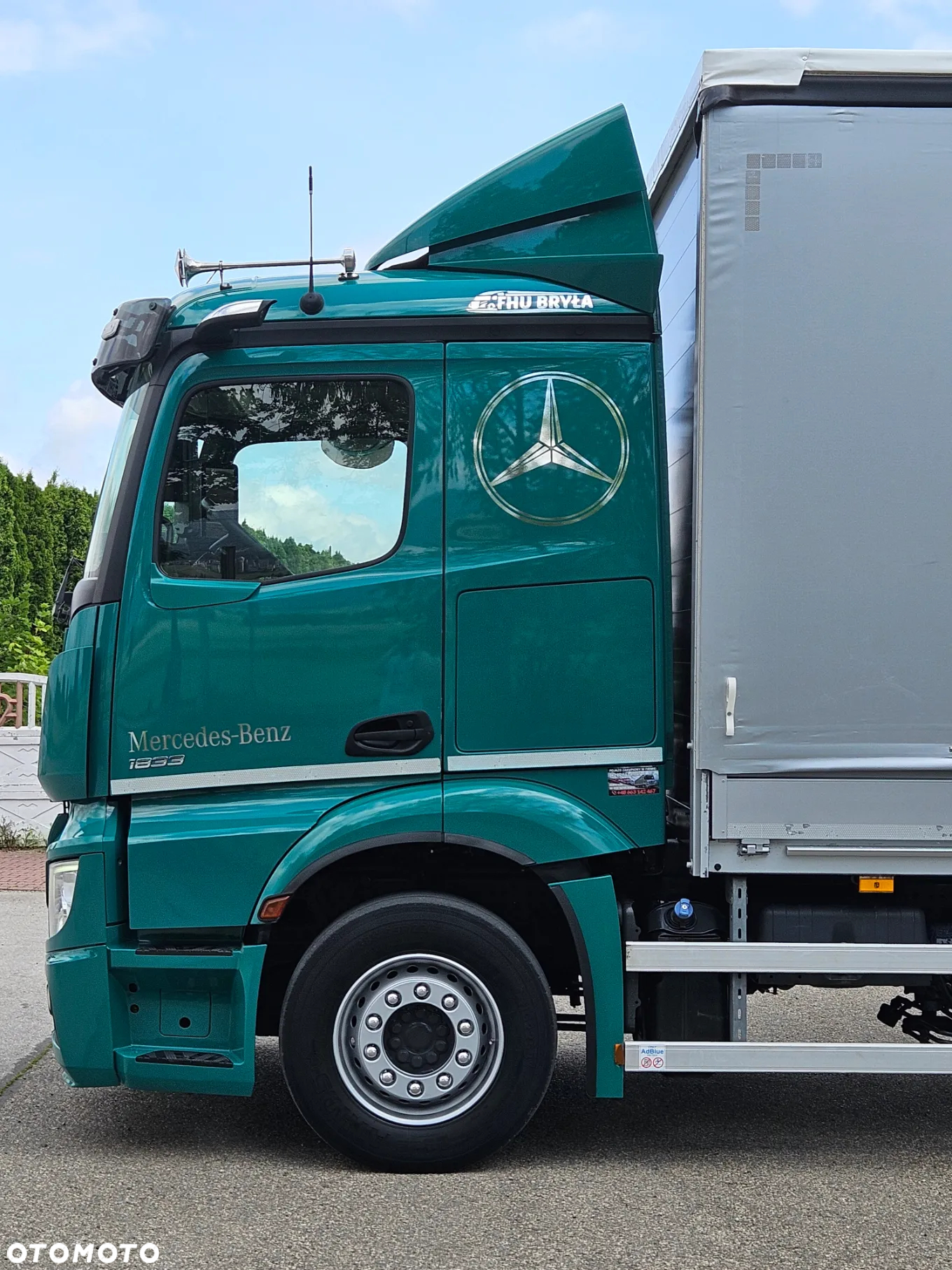 Mercedes-Benz ACTROS 1833 / BURTO-FIRANKA / WINDA / 18 PALET / 8600 ŁADOWNOŚĆ / AUTOMAT / DUŻY SILNIK / 10.2019  ROK / SYPIALKA / LEDY / KAMERY / VIRTUAL COCPIT/ JAK NOWY - 6