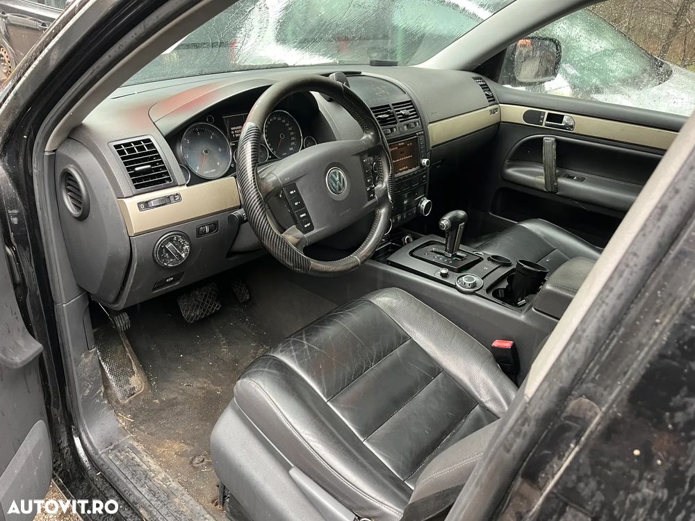 Dezmembrez VW Volkswagen Touareg 7L 2005 negru 2,5 diesel BAC cutie automata - 10