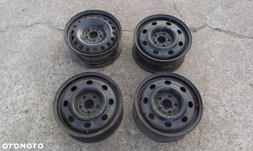 15” - Felgi - 5x108 , r15 cali - CITAN Kangoo Renault Mercedes - oryginał KROMAG GERMANY - KOŁO zapasowe - 6