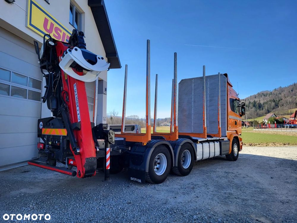 Scania R580*V8*6x4*Do drewna*drzewa*lasu*stosu*kłody - 5