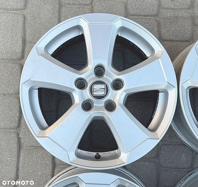 ALUFELGI 16 FELGI ALUMINIOWE ALUSY VW SKODA SEAT AUDI MERCEDES 5x112 ET48 7Jx16H2 R16 - 5