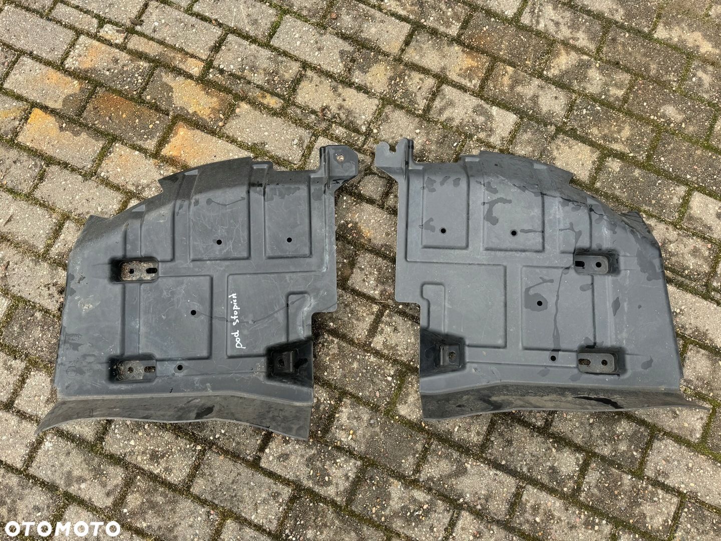 Ekologia Osłona błotnik stopień wygłuszenie Actros A9615209722 A9615209622 - 1