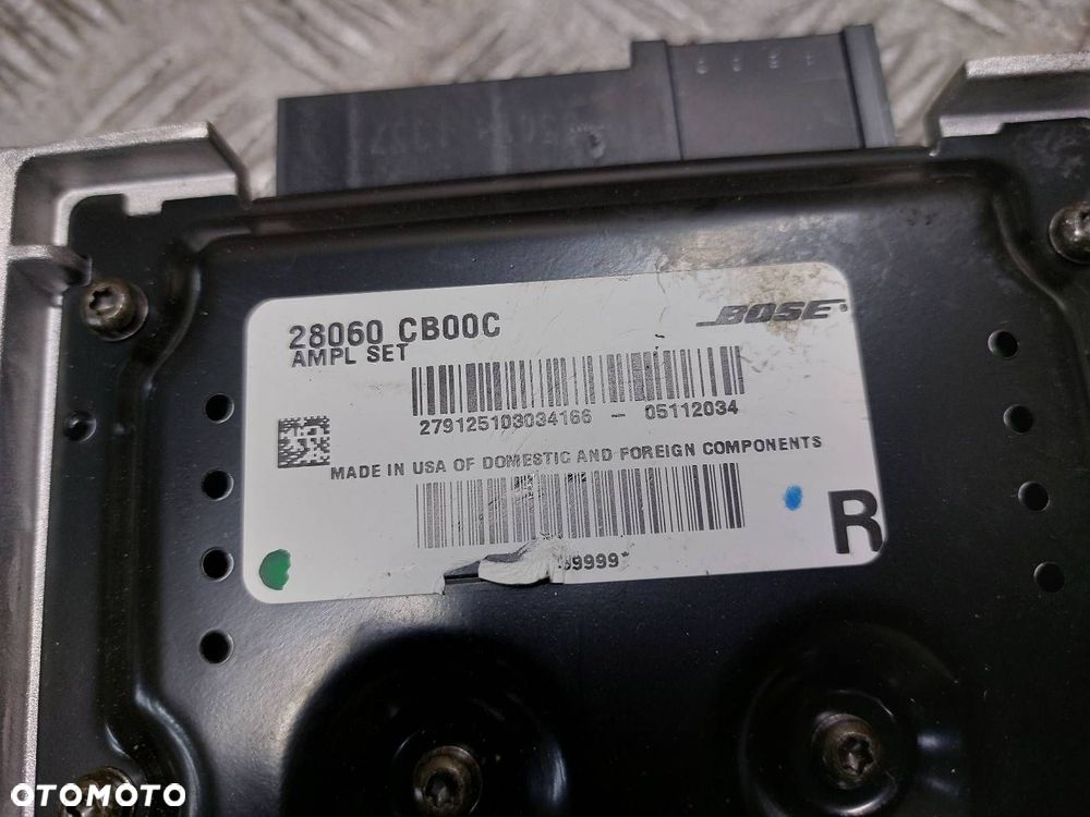 WZMACNIACZ AUDIO BOSE NISSAN MURANO Z50 28060CB00C - 3