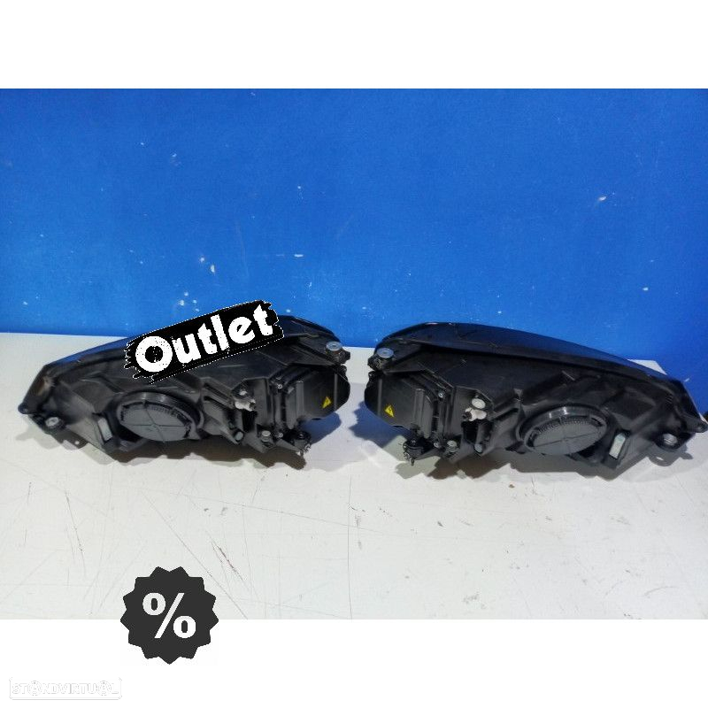 R012837C1 FAROIS PARA VOLKSWAGEN VW GOLF 7 12-17 DRL DINAMICOS PRETO LOOK 7.5 R - 2