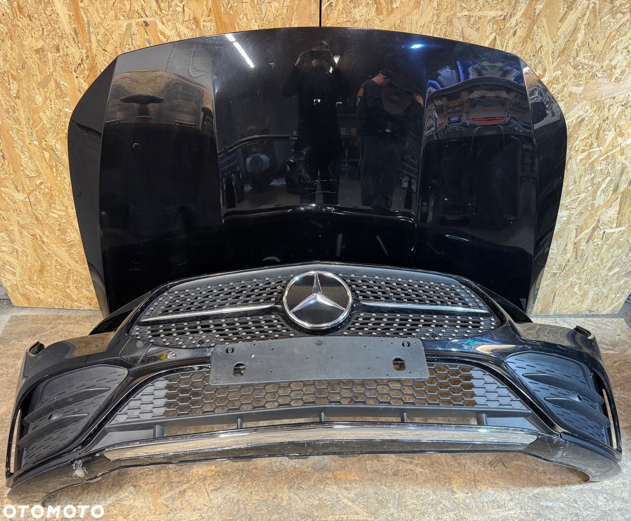 Maska zderzak Mercedes cla 118 AMG - 1