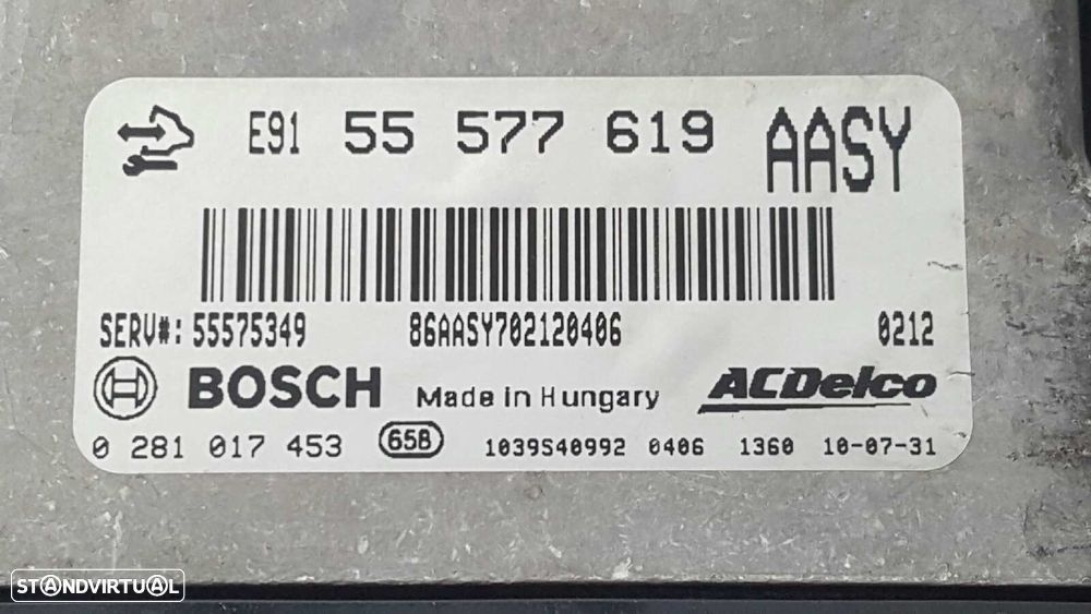 CENTRALINA DO MOTOR UCE OPEL INSIGNIA SPORTS TOURER EDITION - 4