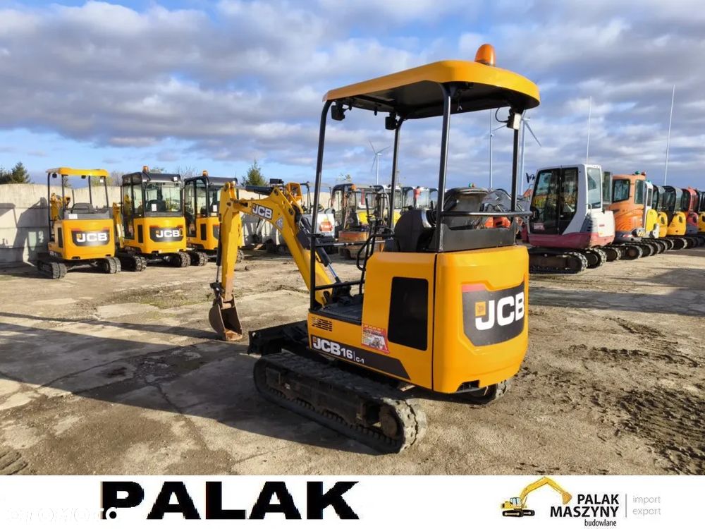 JCB Mini koparka  JCB 16C-1  , 2019 rok   OTWARTA - 6