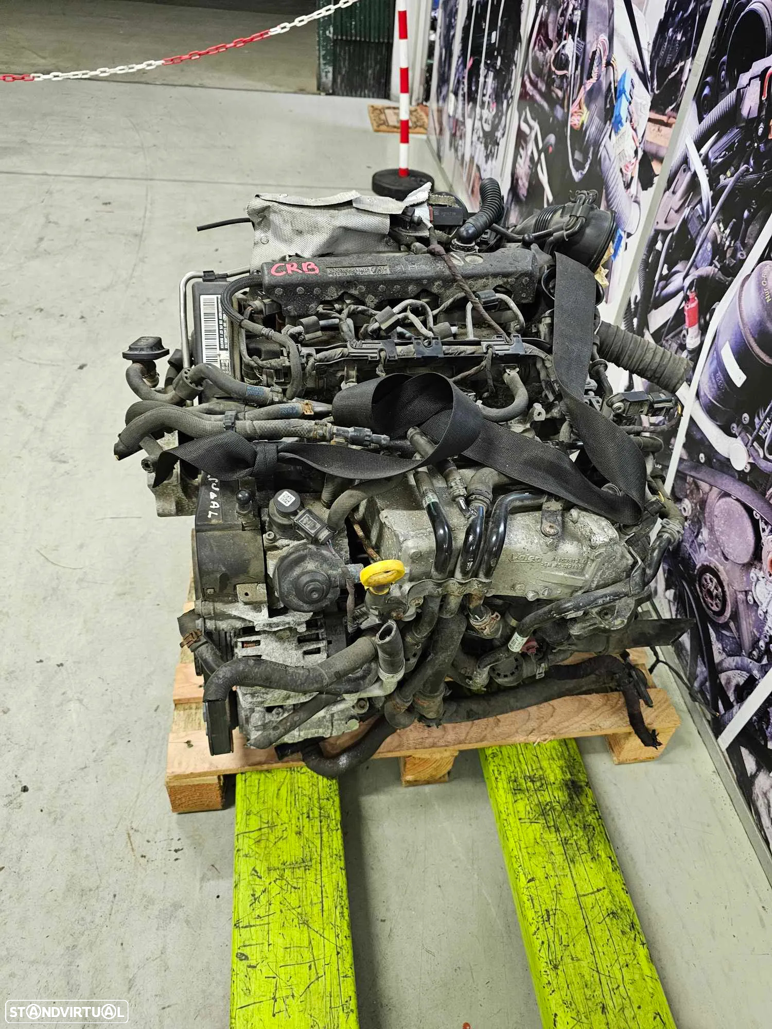 Motor VW Golf VII 2015 2.0 TDI, ref CRB - 3