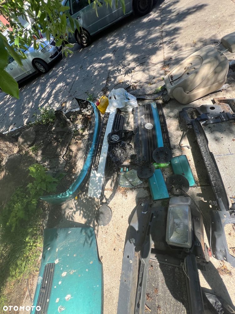 Pas przedni maska zderzak chłodnice chłodnica vw t4 - 3