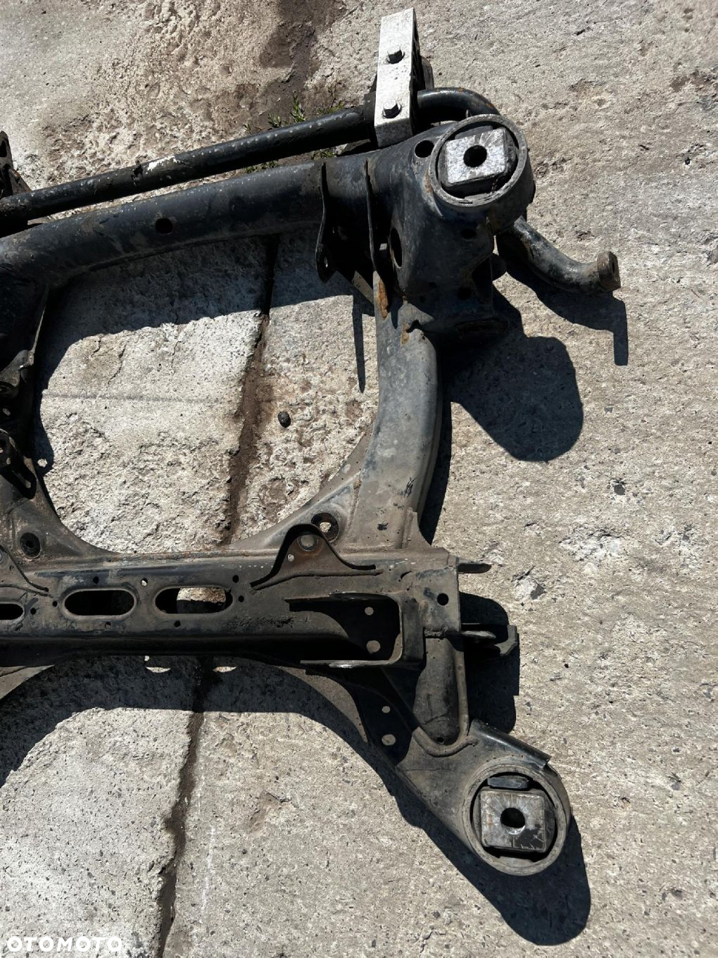 WÓZEK BELKA SANKI ZAWIESZENIE PRZÓD PORSCHE CAYENNE II 7P5 4.8 V8 - 3