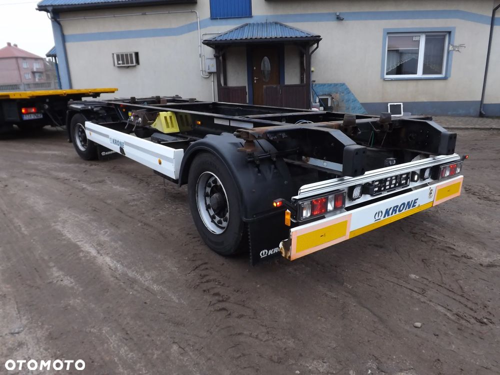 Krone przyczepa krone bdf rama mega koła 19.5'' - 4