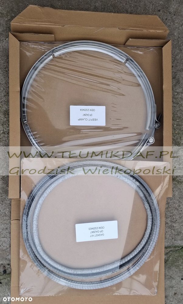 DPF DAF 106 POLIFT EURO 6 uszczelka komplet - 1
