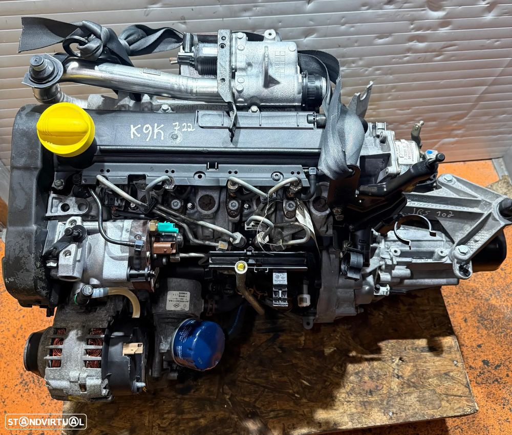 Motor Renault Megane II/Clio II 1.5 DCi Ref: K9K722 - 1