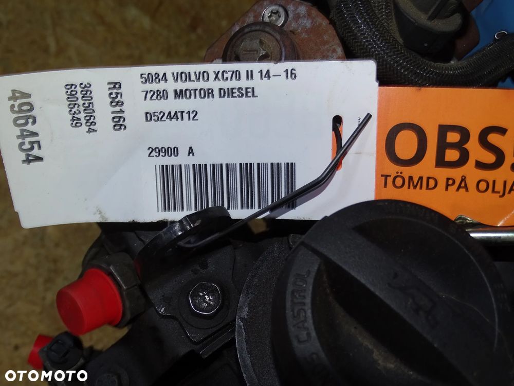 SILNIK VOLVO D5244T12 V70,XC70.XC60,S80 SZWECJA 180TYŚ KM - 6