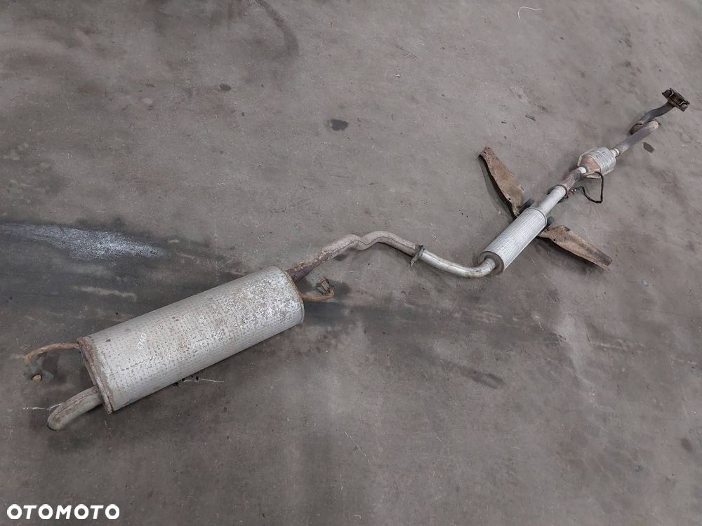 TŁUMIK WYDECH KOMPLET KATALIZATOR PUSTY SEAT LEON I TOLEDO II 1.4 16V - 1