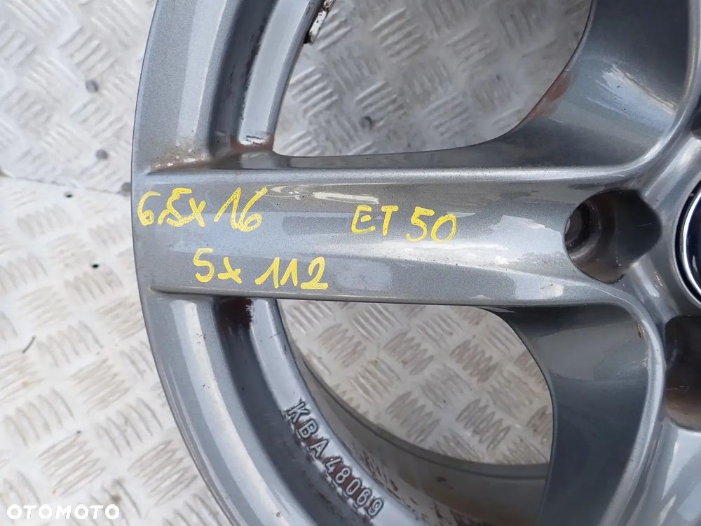 FELGI ALUMINIOWE VW KBA48069 6,5JX16 ET 50 5X112 - 5