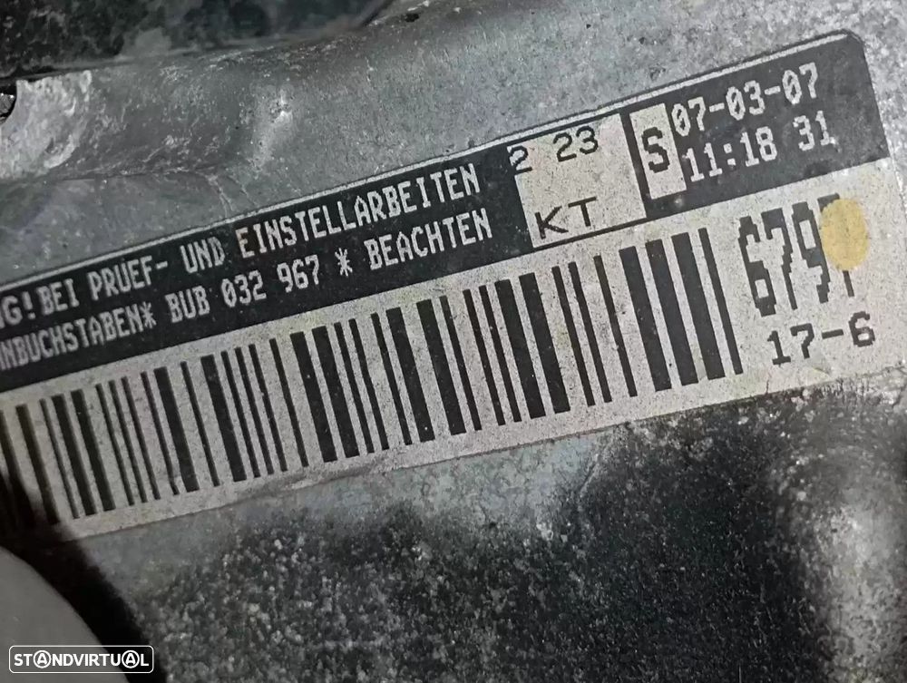 MOTOR COMPLETO AUDI TT 2006 -BUB - 1