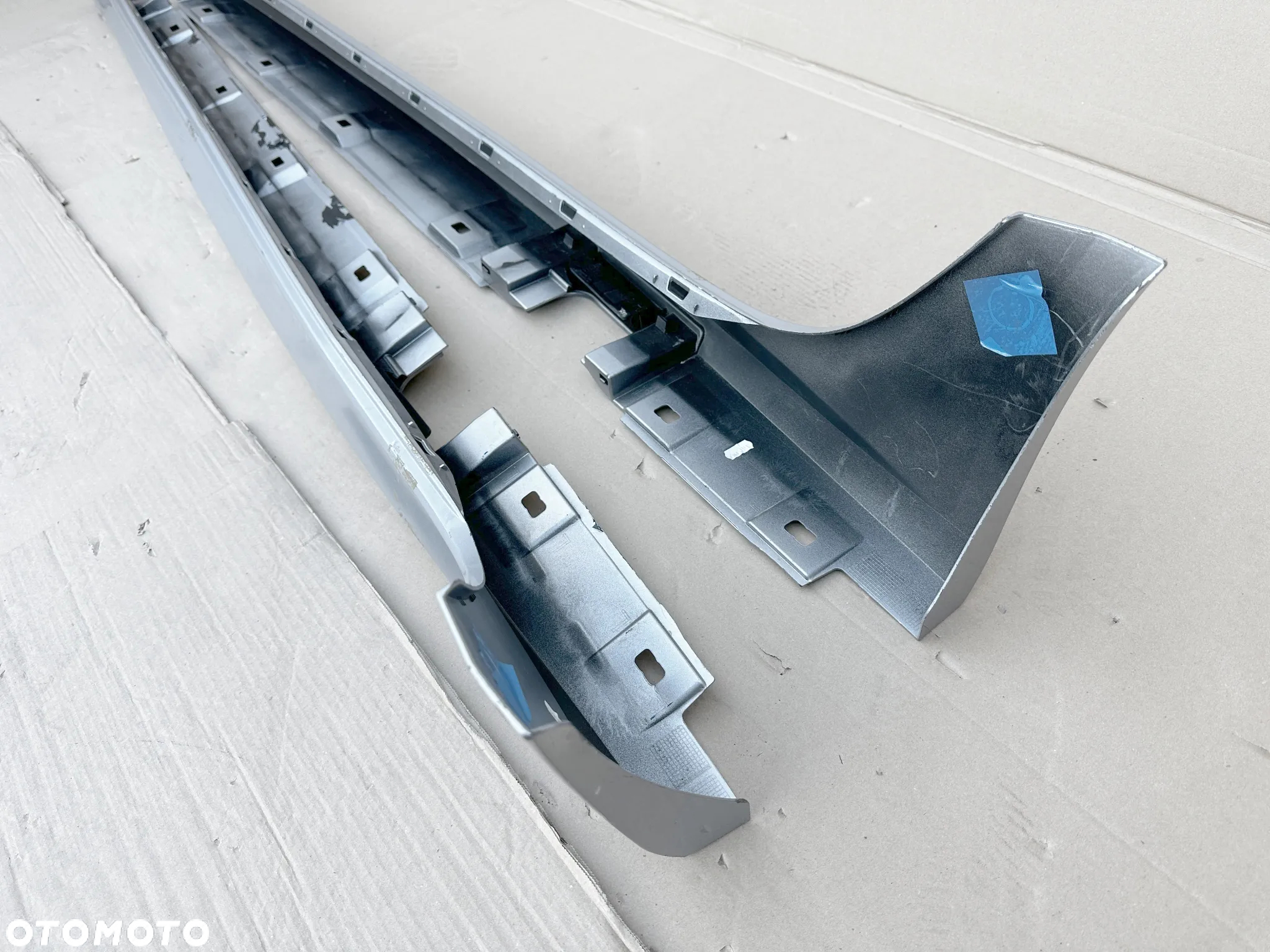 Listwy Progowe Boczne Audi A6 C7 4G0 LIFT S-Line - 8