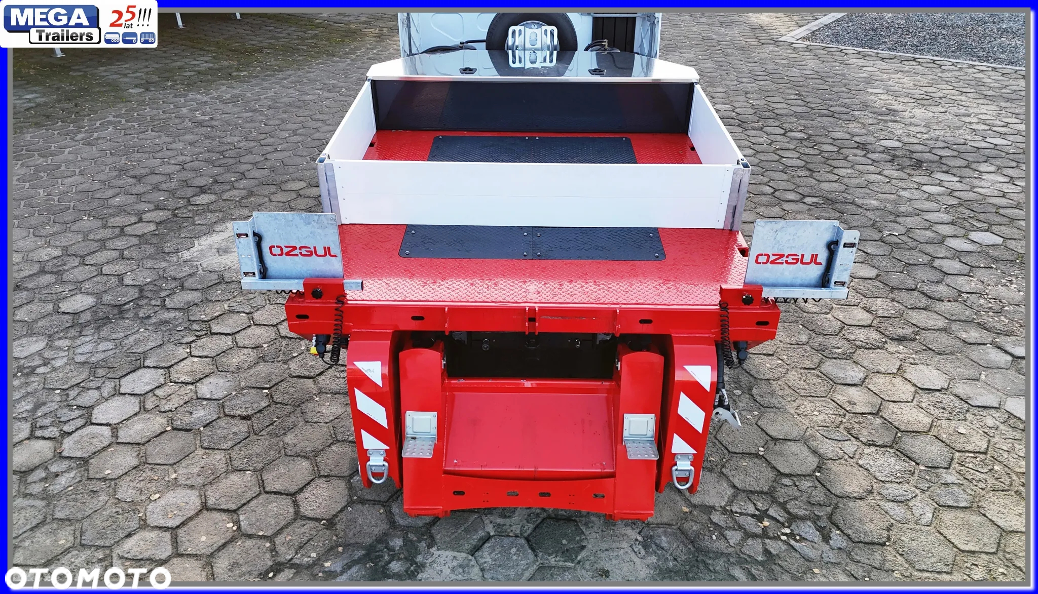 Mega Hydrauliczna Łabędzia Szyja, pokład 650 + 575 cm rozciągu, 2 osie, DMC 46 Ton ! - 14
